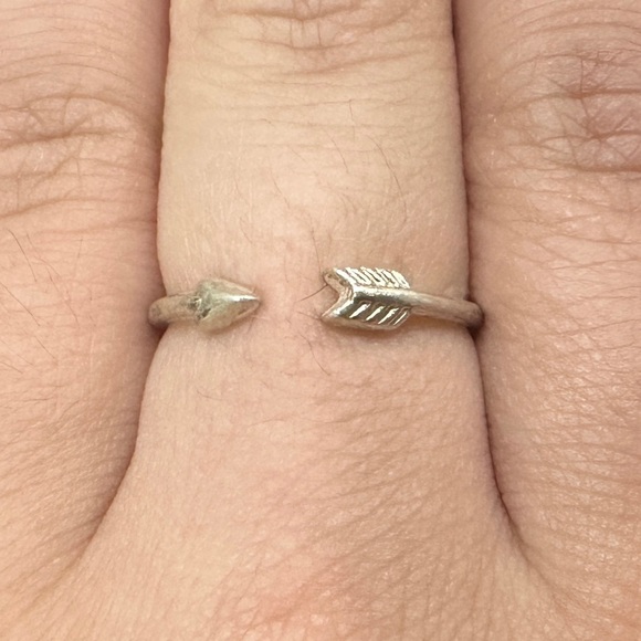 Arrow Silver Ring Adjustable - Picture 2 of 2